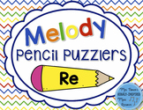 Melody Pencil Puzzlers {Re}