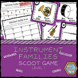 Instrument Families Scoot Game - Level 1