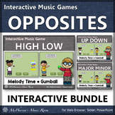 Melody Music Opposites ~ Interactive Music Games Bundle {gumball}