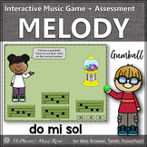 Solfege | Do Mi Sol Interactive Melody Game + Assessment {