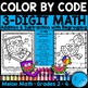 Melon Math ~ 3 Digit Addition & Subtraction With Regrouping Color By ...