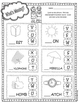 whats missing alphabet numbers and pattern worksheets by