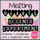 Melting Hearts Science Experiment
