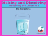 Melting and Dissolving: Observing the Difference