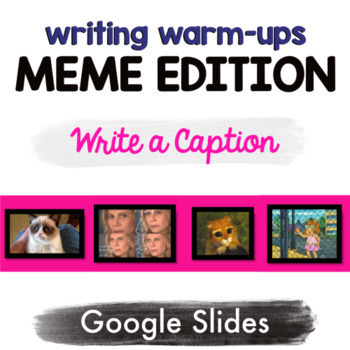 Preview of Meme Caption Writing Prompts