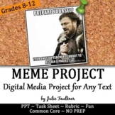 Meme Project for Any Text, Printable and Digital