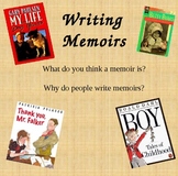 Memoir Introduction Minilesson - Powerpoint