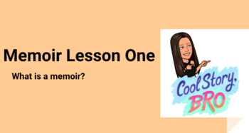 Preview of Memoir Lesson One: What is a Memoir?