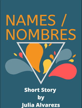 Preview of Memoir "Names Nombres" Digital Text & Reading Activities