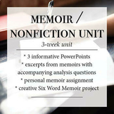 Complete Memoir/ Nonfiction Unit