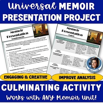 Preview of Memoir Presentation Project - Creative Culminating Activity for Any Memoir Unit