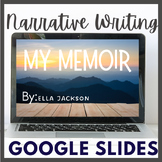 Memoir Writing Student Editable Slides