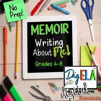 Preview of Memoir Writing and Personal Expository Essay DIGITAL 