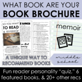 Memoirs Book Recommendation Brochure with Interactive Pers