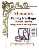 Memoirs Family Heritage Project ~ Distance Learning ELA