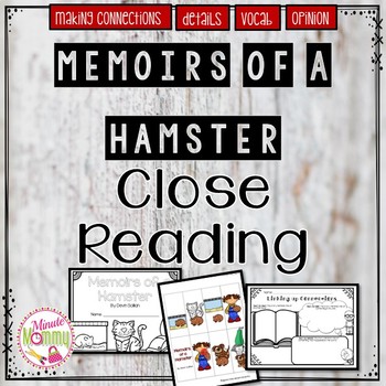 Preview of Memoirs of a Hamster Close Read