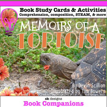 Preview of Memoirs of a Tortoise by Scillian book companion comprehension activities