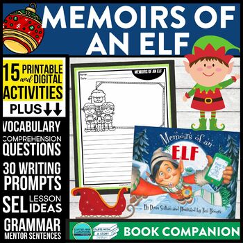 Preview of MEMOIRS OF AN ELF activities READING COMPREHENSION - Book Companion read aloud