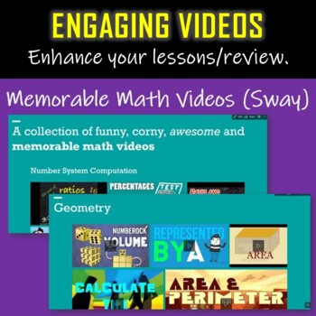 Preview of Memorable Math Videos (online streaming)