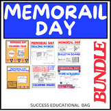 Memorail Day Bundle,activities,bulletin board ,colorin pag