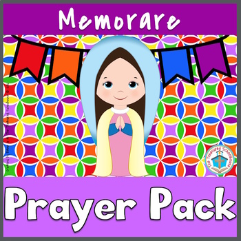 Preview of Memorare Prayer Prayer Pack