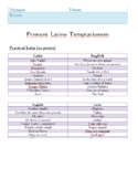 Memoria Press Prima Latina Final Test Lesson 1 - 25