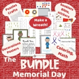 Memorial Activities Craft and Puzzle Pack