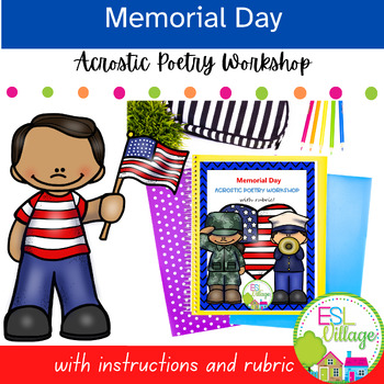 Preview of Memorial Day Acrostic Poetry Workshop