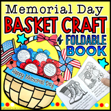 Memorial Day Activities | Foldable Book & Patriotic Basket