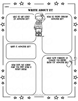 memorial day activities and worksheets by awol adventures with our littles