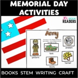 Memorial Day Activities | Memorial Day Craft | STEM | Writing