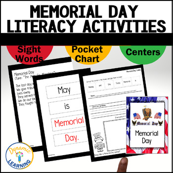 Preview of Memorial Day Activities Poem Reading Comprehension