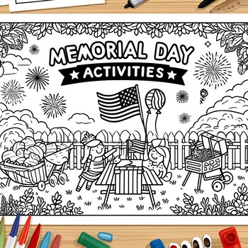 Preview of Memorial Day Activity Bundle