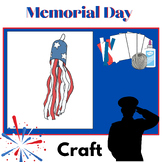 Memorial Day Activity | Flag Windsock Craft Classroom Coll