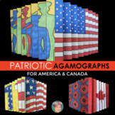 Patriotic Agamographs | Great July 4th Activity | Remembrance Day (Canada)