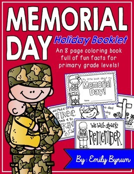 Memorial Day Booklet (A Holiday Study!) by Emily Bynum | TPT