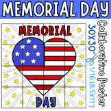 Memorial Day Collaborative Poster Activity | Great Bulletin Board