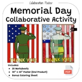 Memorial Day Collaborative Poster | Patriotic Soldier Coll
