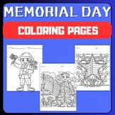 Memorial Day Coloring Sheets Craft&Activities, Coloring Pages
