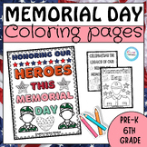 Memorial Day Coloring sheets/pages,veterans day craft&acti