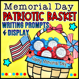 Memorial Day Craft | Patriotic Basket & Writing Prompts fo