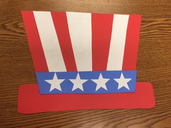 memorial day craft uncle sam hat craft by teach from the