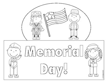 Memorial Day Crown by La Petite Kindergarten | TPT