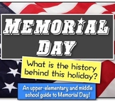 History of Memorial Day Student Reading and Activity for M