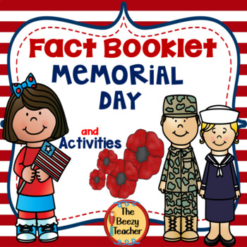 Preview of Memorial Day Fact Booklet and Activities | Nonfiction | Comprehension | Craft