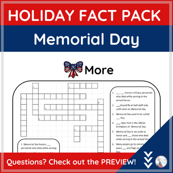 Free Memorial Day Printables Pack