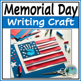 Memorial Day Craft and Activity | Flag Craft | Writing | P
