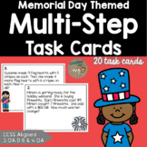 Memorial Day Math: May - Multi-Step Word Problem for Third
