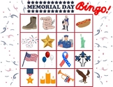Memorial Day Picture BINGO - All Ages USA