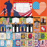 Memorial Day Poster/Word Search/Agamographs/Windsock/Spinn